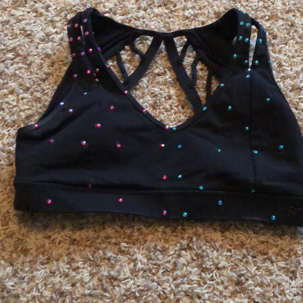 Rhinestones bra